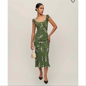 COPY - Never worn! Reformation Demy Midi Dress in Lomita Size S